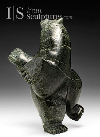 9" 2 Way Dancing Bear by Isaaci Petaulassie *Harvard*