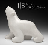 10" Walking Bear by Guy Uniuqsaraq *Cat Pose*