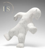 19" Dancing Polar Bear by Kelly Ashoona *In the Moment*