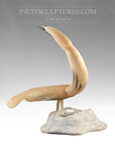 14" Muskox (Musk Ox) Crane by Joseph Suqslaq