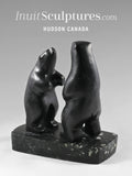 RESERVED** 7" Bear Friends by Louie Makittuq  Gjoa Haven *Confidantes*