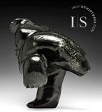 13" 3Way Diving Bear by Isaaci Petaulassie  *Amazing Grace"