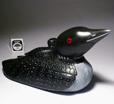 11.5" Mother Loon with Feet by Jimmy Iqaluq