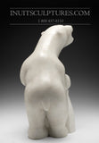 18" Curious Bear by World Famous Manasie Akpaliapik