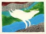 2010 Ningeokuluk Teevee  TUKTU QAKUQTAQ (WHITE CARIBOU)