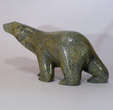 Huge 18" Walking Bear by Noo Atsiaq (Fantastic Light Green)