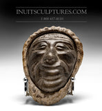 Shaaman Stone Face by Joseph Suqslaq