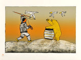 1979 THE BEAR by Soroseelutu Ashoona