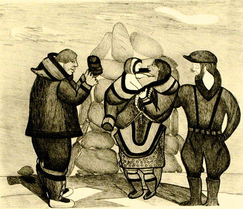 1989 WHALER'S EXCHANGE by Napachie Pootoogook