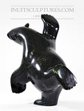 19" Running Dancing Bear by Ashevak Adla