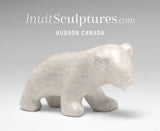 5" Walking Bear by Guy Uniuqsaraq *Marshmallow*