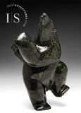 12" Dancing Bear by Isaaci Petaulassie  *Upward Gaze*