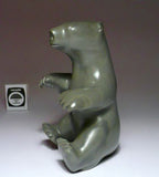 6" Sitting Bear by Famous Isaac Sala