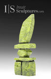 5" Neon Green Inukshuk by Kove Parr *Neon Light*