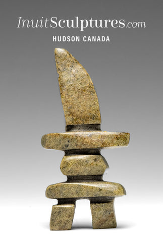 3.5" Inukshuk by Salomonie Shaa *Genghis*