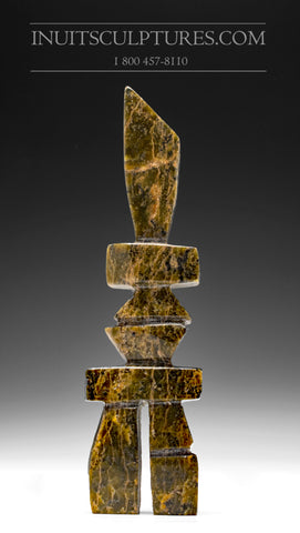 6.5" Inukshuk by Saila Pudlat *Flame*