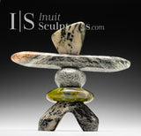 9" SIGNATURE Inukshuk by Paul Bruneau *Sublime*