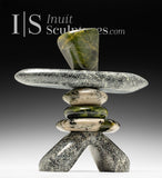 9" SIGNATURE Inukshuk by Paul Bruneau *Green Belt*