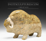 12" Muskox by Seepee Ipeelie (1940-2000)