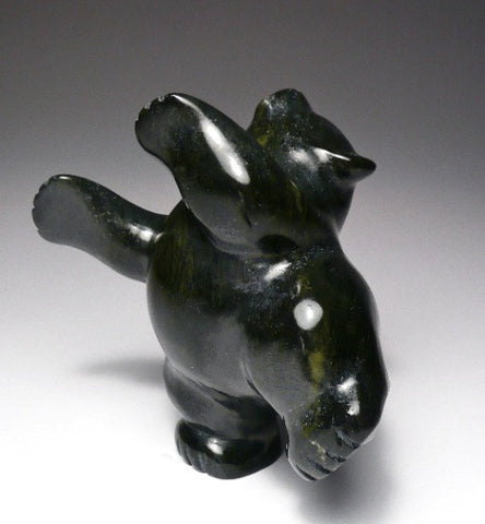 3.5" Dancing Bear by Markoosie Papigatook