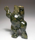 6 5/8" Dancing Bear by Qavavau Ashoona