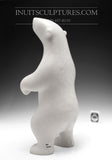 15" Velvet Marble Standing Bear by Tuk Nuna