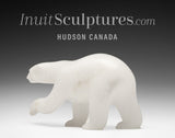 7" Walking Polar Bear by Quaraq Nungusuituq *Cloud*