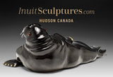 12" Basking Walrus by Jimmy Iqaluq *Sleepy Splendour*